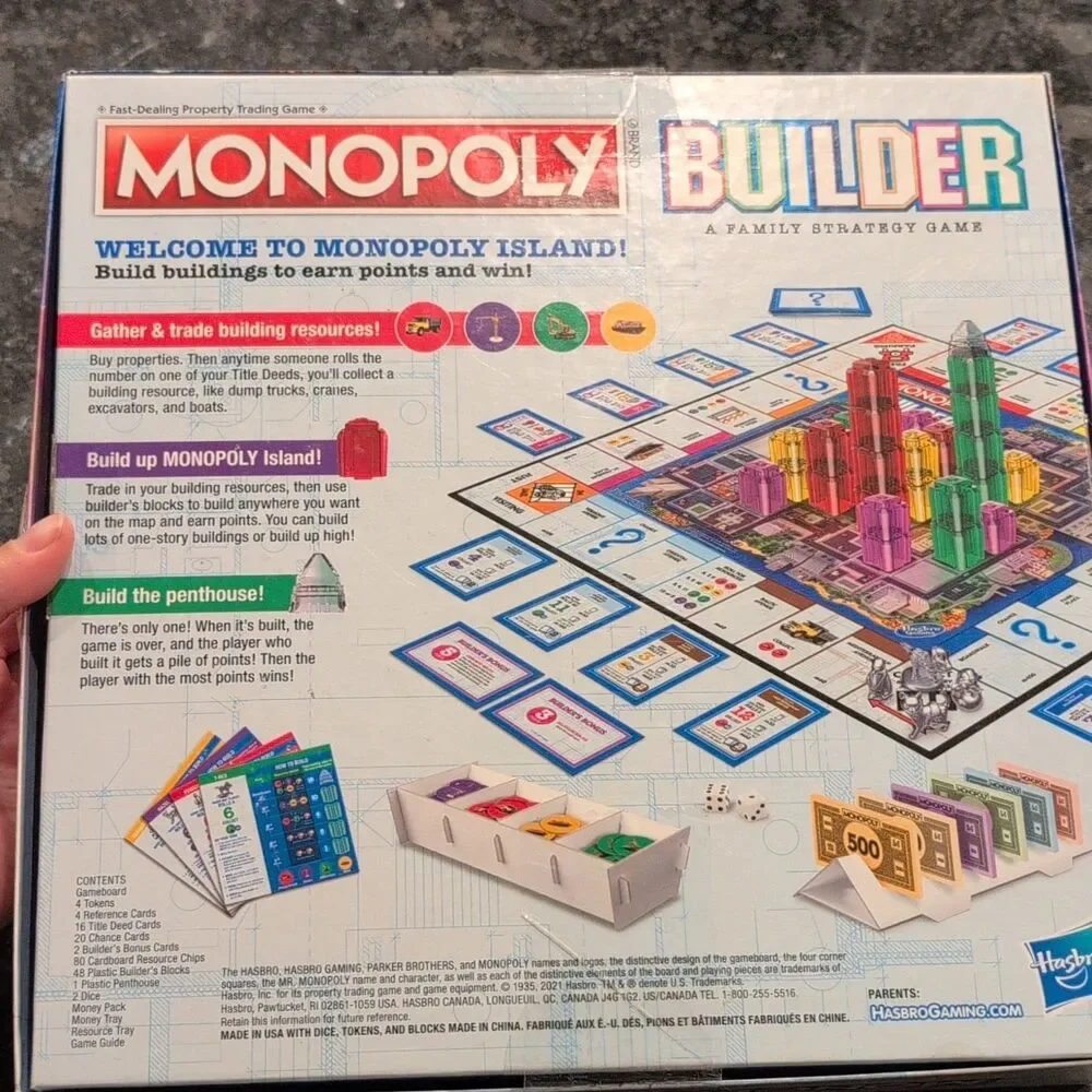 Hasbro monopoly builder